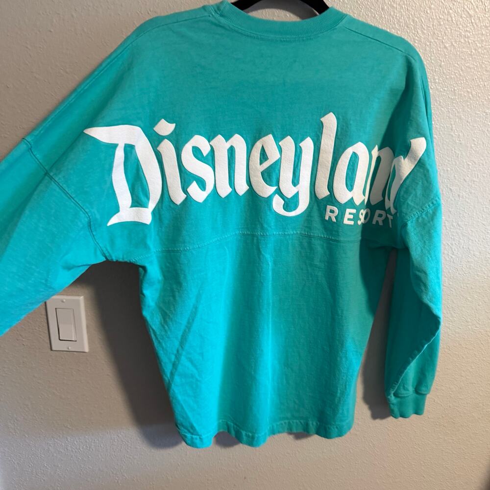 Disneyland Spirit Jersey Teal Blue Size XS